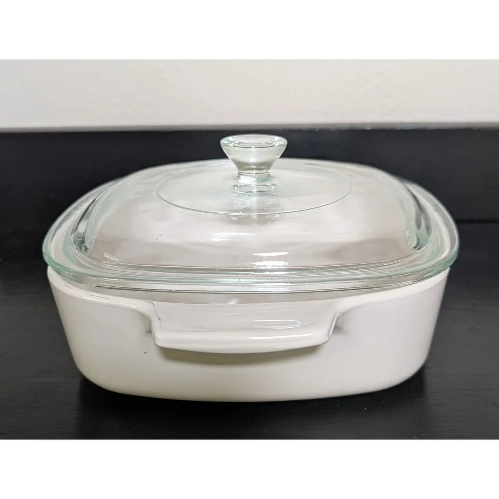 Vintage Corning Ware‎ Abundance A-1-B 1 Liter Casserole Dish w/Lid